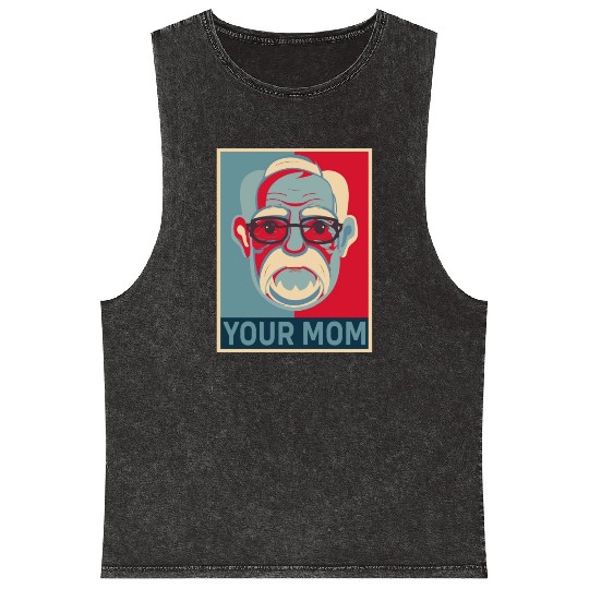 Funny Sigmund Freud Psychology Psychologist Mineral Wash Tank Tops