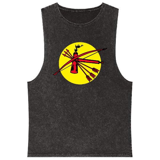 The Great Seal of Choctaw Nation of Oklahoma Mineral Wash Tank Tops