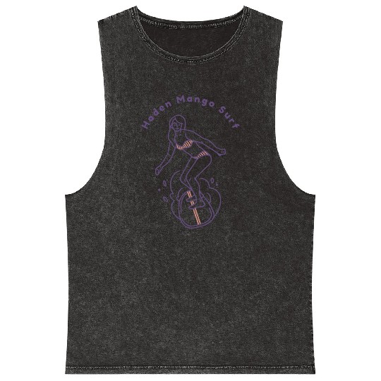 Haden Mango Surfer Girl Mineral Wash Tank Tops