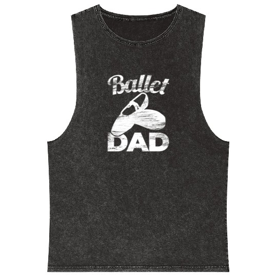 Ballet Father Mineral Wash Tank Tops