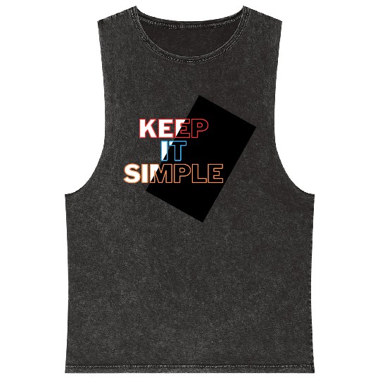 Minimalist Mastery: Keep It Simple Apparel Mineral Wash Tank Tops