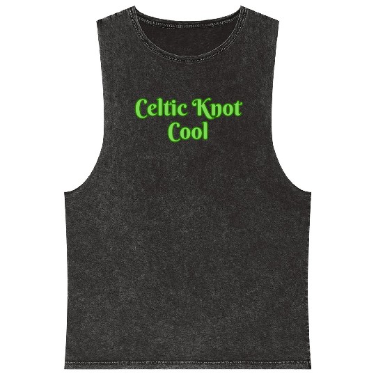 Celtic Knot Cool Mineral Wash Tank Tops