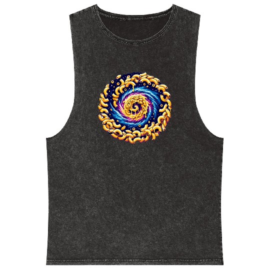 Galaxy Mac and Cheese | Sci-fi Comfort Food Gifts Mineral Wash Tank Tops