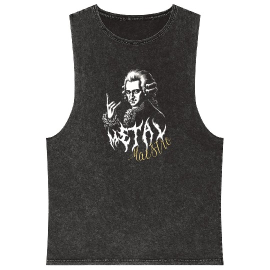 Mozart Rocks: Classical Meets Metal Mineral Wash Tank Tops
