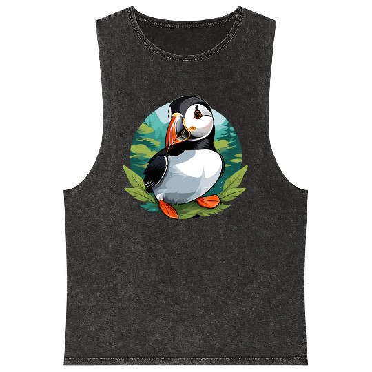 Puffin Mineral Wash Tank Tops