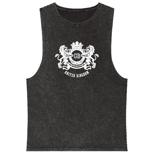 London England UK Souvenir Gift Mineral Wash Tank Tops