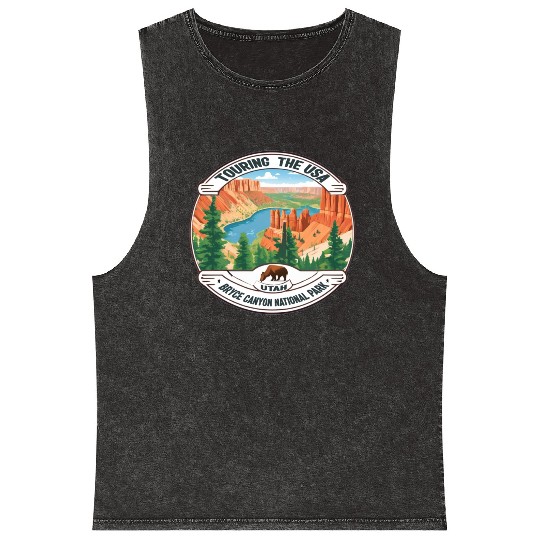 Touring The USA : Bryce Canyon Mineral Wash Tank Tops