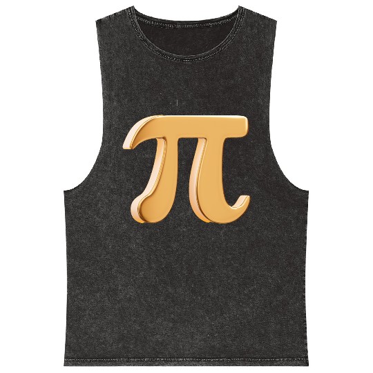 Funny Pi day March Mineral Wash Tank Tops