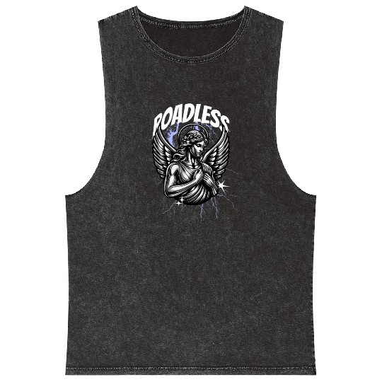 [SANG store] - Roadless Angel Y2K Mineral Wash Tank Tops