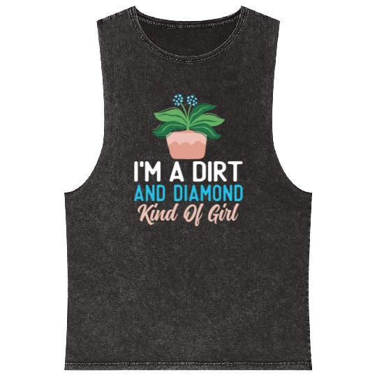 Plant Mom Life Mineral Wash Tank Tops