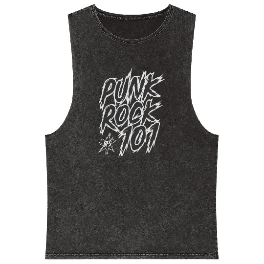 Punk Rock 101 Mineral Wash Tank Tops