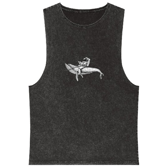 Astronaut Astro Galatic Store 07 Mineral Wash Tank Tops
