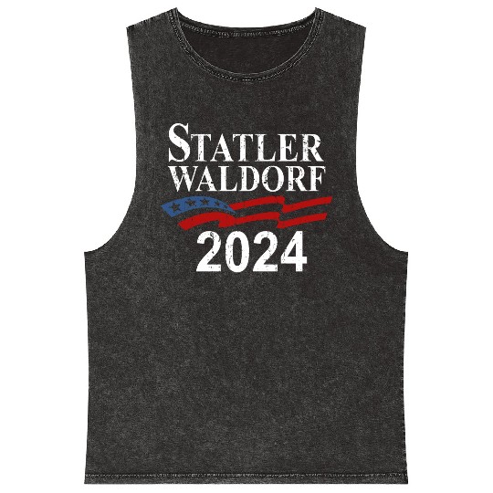 Statler and Waldorf Mineral Wash Tank Tops
