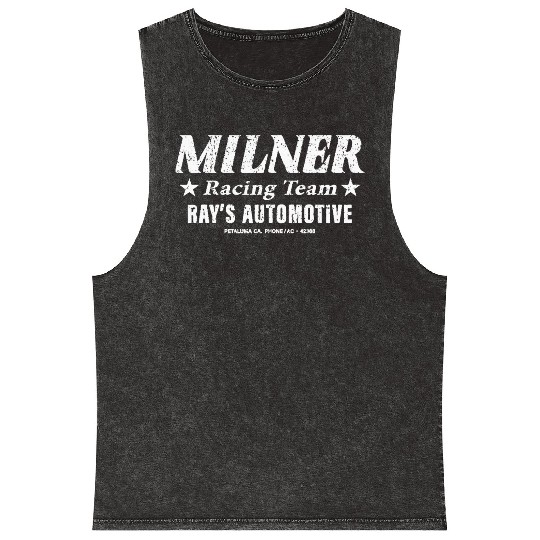 Vintage Milner Racing Team 1964 Mineral Wash Tank Tops