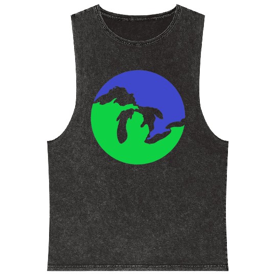 Great Lakes Weather Merch! Mineral Wash Tank Tops