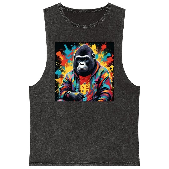 Banana Republic Monkey Mineral Wash Tank Tops