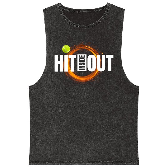 Tennis Hit Inside-Out Mineral Wash Tank Tops