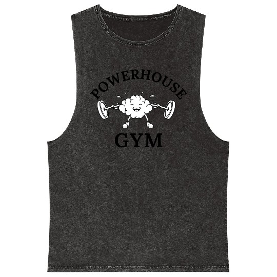 Powerhouse Mineral Wash Tank Tops