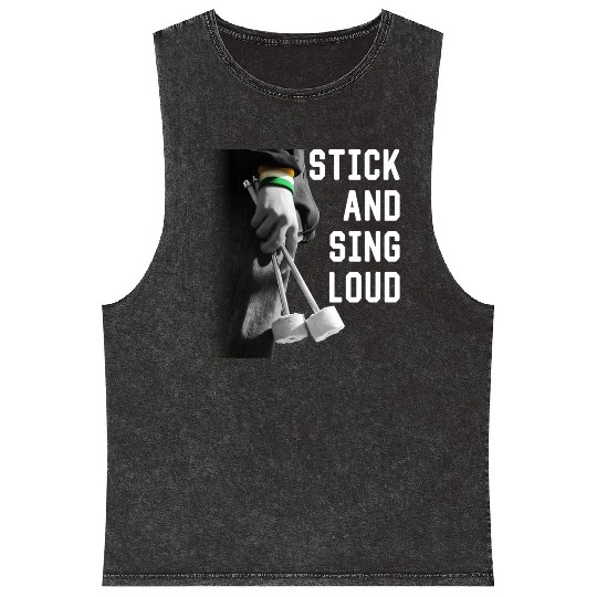 STICK AND SING LOUD Ultras Classic Mineral Wash Tank Tops