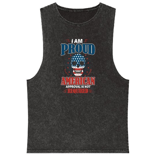 Proud American Mineral Wash Tank Tops
