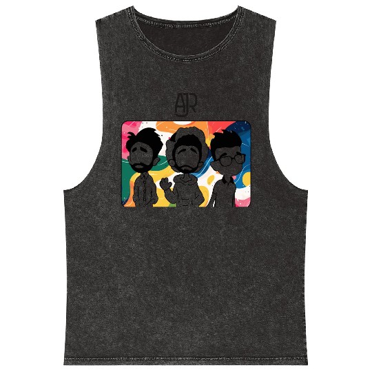 Ajr Band Men's Premium Mineral Wash Tank Tops