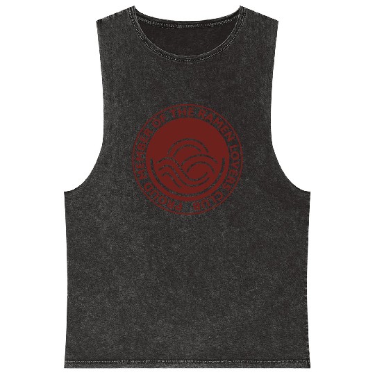 proud member of the ramen lovers club Mineral Wash Tank Tops