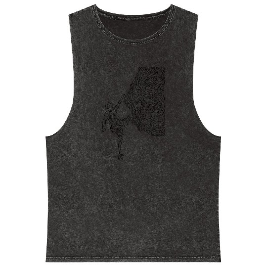 Bouldering Rock Climber Nature Sport Drawing Climb Mineral Wash Tank Tops