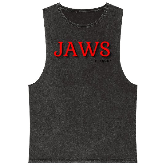 Jaws Classic Mineral Wash Tank Tops