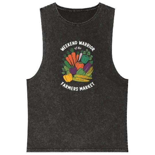 Farmers Market Farmer Agriculture Farming Food Mineral Wash Tank Tops