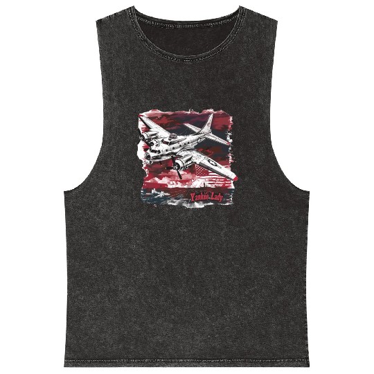 Yankee Lady Mineral Wash Tank Tops