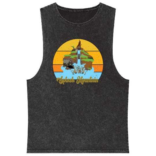 Splash Mountain Mineral Wash Tank Tops