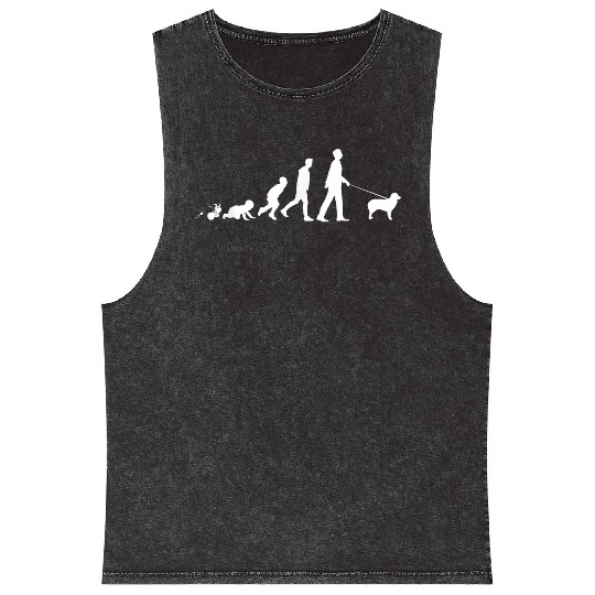 Miniature Australian Shepherd Dog Clothes Mineral Wash Tank Tops