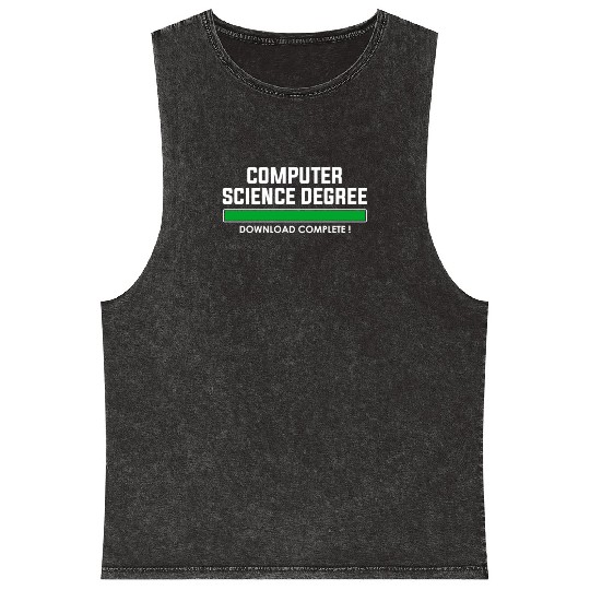 computer science degree Mineral Wash Tank Tops