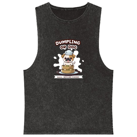 Dumpling or Dog Mineral Wash Tank Tops