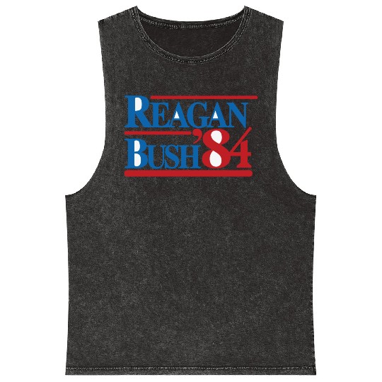 REAGAN BUSH 84 Classic Mineral Wash Tank Tops
