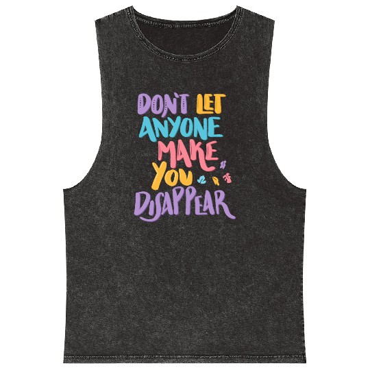 HEARTSTOPPER Quote Mr Ajayi Don t let anyone make Mineral Wash Tank Tops