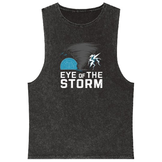 Tornado Chasing Adventures: Embrace Nature's Fury Mineral Wash Tank Tops