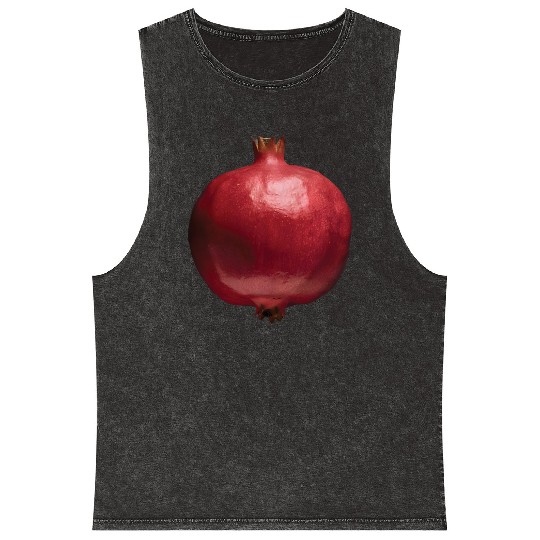 Pomegranate Realistic Mineral Wash Tank Tops