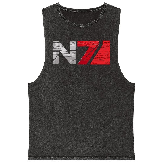 Mass Effect N7 Essential Mineral Wash Tank Tops