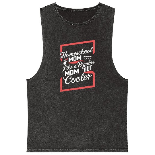 Embrace The Homeschool Journey With Your Mineral Wash Tank Tops