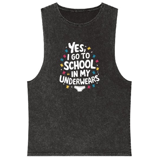 Embrace The Homeschool Journey With Your Mineral Wash Tank Tops