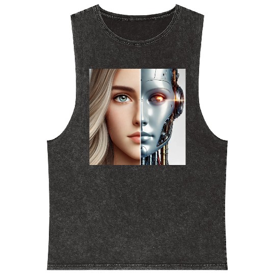 The Future is Now Mineral Wash Tank Tops