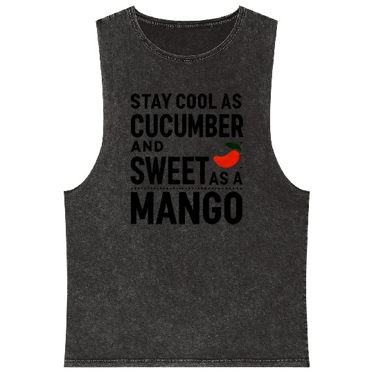 mango Mineral Wash Tank Tops