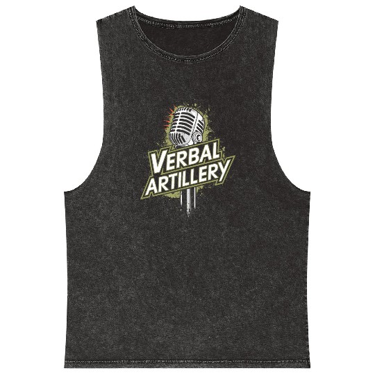 Epic Lyrical Battle of the Titans: Hip Hop Rap Mineral Wash Tank Tops