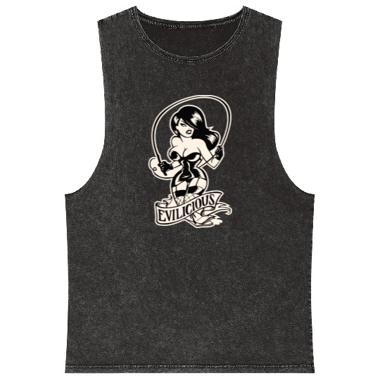Evil Mistress Dominatrix LIKE US ON FACEBOOK # Mineral Wash Tank Tops