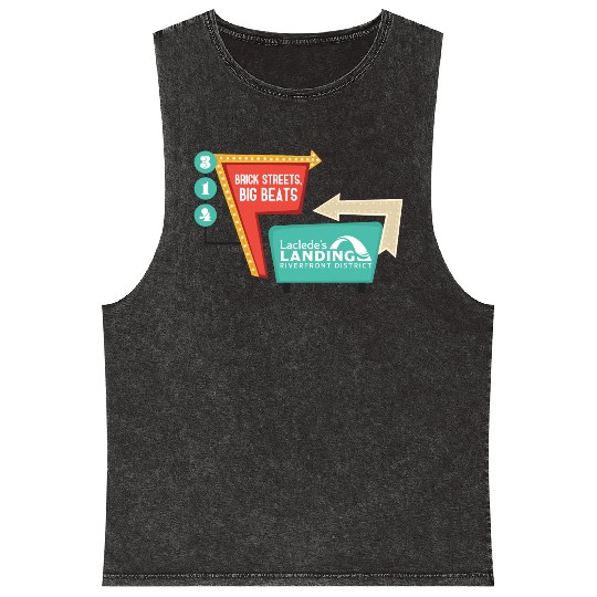 Brick Streets, Big Beats Light Mineral Wash Tank Tops