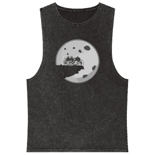 Trike Triker Trike Driver Moon Trikes Mineral Wash Tank Tops