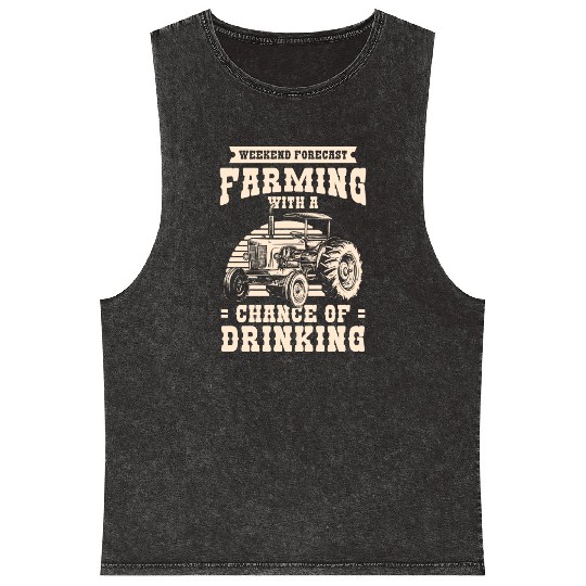 Farmer Demonstrating Harvest Mineral Wash Tank Tops