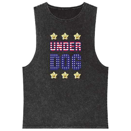 UnderDog Kamala Harris 2024 - President Election Mineral Wash Tank Tops