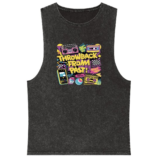 Early 90s and 2000s | Y2K fashion Mineral Wash Tank Tops